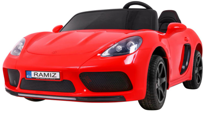 Samochód elektryczny Ramiz Perfecta Auto Czerwony (5903864904024)