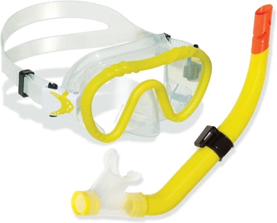 Маска для плавания с трубкой Swimline 99510 Желтый