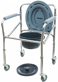 Крісло-туалет MED1 стандартне на колесах (MED1-N38)