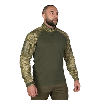 Тактическая боевая рубашка Camotec Raid MM14/Olive пиксель/олива M