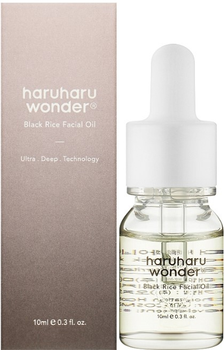 Олія для обличчя Haruharu Wonder живильна з чорним рисом 10 мл (8809532220939)