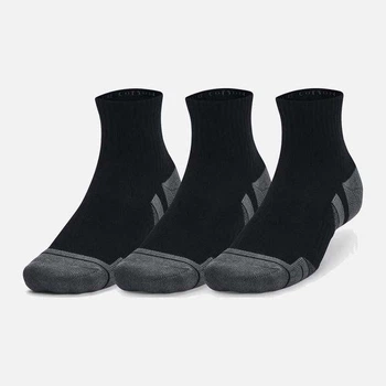 Носки UA Performance Cotton 3p Qtr Черный Уни M (1379528-001 M)