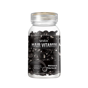 Витаминные капсулы для темных волос Sevich Hair Vitamin маслом Кукуи и Алоэ Вера защита от солнца 30 шт