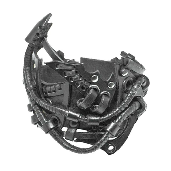 Шкіряний браслет Rockway Стімпанк чорний (bsp-44) (00000005786)