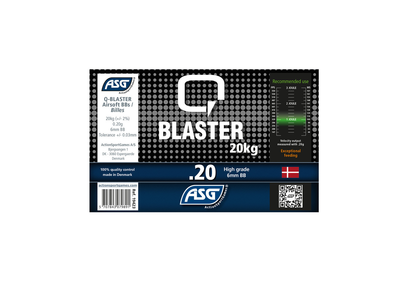 Страйкбольные шарики ASG Q Blaster , 0.20g, 20 kg box