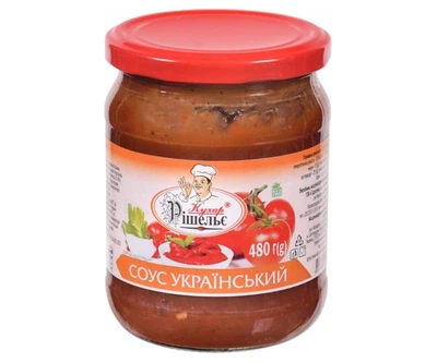 Соус томатний Український с/б твіст Кухар Рішельє 480 г