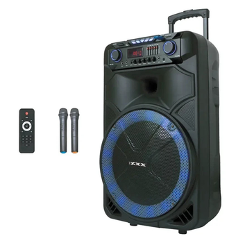 Акустическая колонка с микрофонами ZXX-1011 15 USB/SD/FM/BT/2MIC/ДК