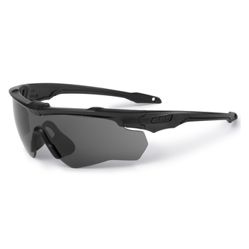 Окуляри захисні балістичні ESS Crossblade One Black with Smoke Gray LenseBlack