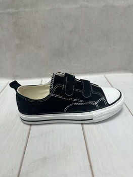 Модні дитячі кеді Apawwa converse 35 21,5 см чорні