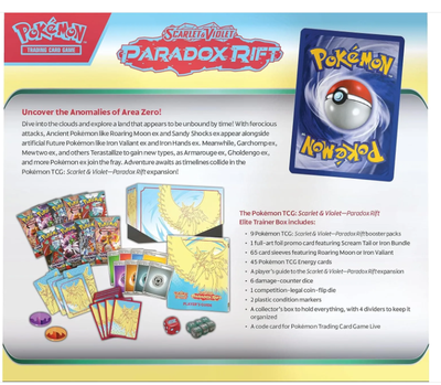 Ігровий набір фігурок Pokemon SV4 Paradox Rift Elite Trainer Box (POK85416)