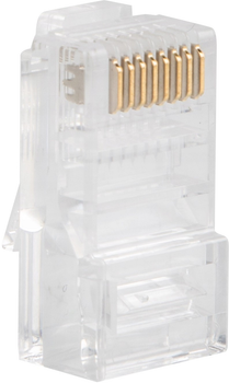 Конектор Lanberg RJ-45 UTP Cat 5e 8P8C 20 шт (PLU-5020)