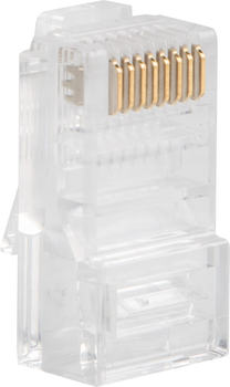 Конектор Lanberg RJ-45 UTP Cat 5e 8P8C 20 шт (PLU-5020EZ)