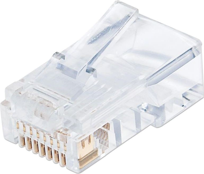 Wtyk modularny TechlyPro RJ45 UTP Cat 6 8P8C 100 szt (8054529028894)