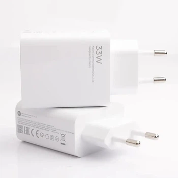 Зарядное устройство Xiaomi 33W Max Mi Turbo 3.0 white Model: MDY-11-EZ service orig Redmi 12, Poco X3 Pro, Poco F3, Mi Pad 5, Redmi Note 13, Redmi 13, Note 14