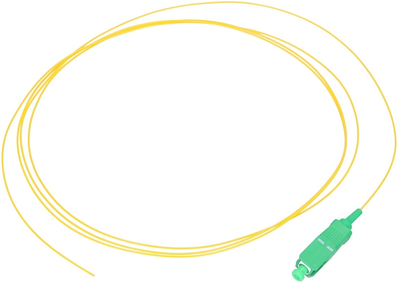 Pigtail optyczny Extralink SC/APC SM 1.5 m Yellow (EX.1841)
