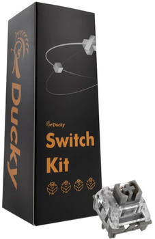 Zestaw przełączników do klawiatury Ducky Kailh Box Midnight Pro Linear 110 szt. (DSK110-MPA2)