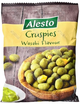 Арахис Alesto жареный в хрустящем кляре со вкусом васаби 200 г