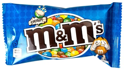 Ящик M&M's з рисовими кульками у молочному шоколаді 36 г х 24 шт