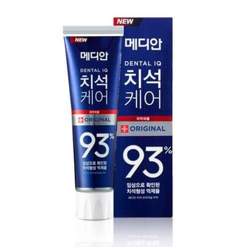 Классическая зубная паста с цеолитом для всей семьи Median Dental IQ 93% Original 120 g (синяя)