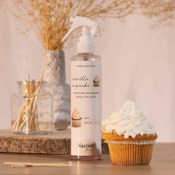 Perfumy do pomieszczeń Nacomi Vanilla cupcake 250 ml (5901878683102)