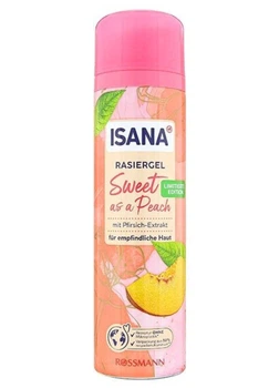 Гель для гоління Isana Sweet as a Peach 200мл