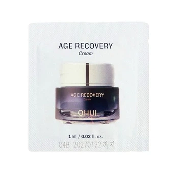 Антивозрастной крем для кожи вокруг глаз с коллагеном O Hui Age Recovery Eye Cream 1 мл
