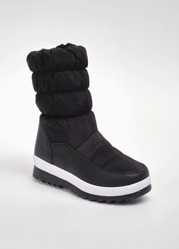 Дутики женские Fashion LJ-11(BLACK) черные 341921_37 (24 см)