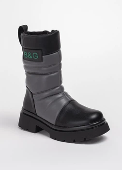 Сапоги детские 342079 Fashion 37 (24 см) Серый