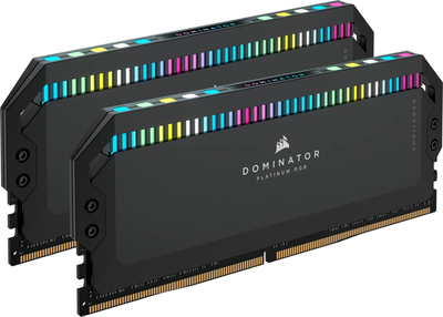 Оперативна пам'ять Corsair DDR5-6000 65536MB PC5-48000 (Kit of 2x32768) Dominator Platinum RGB Black (CMT64GX5M2B6000C40)