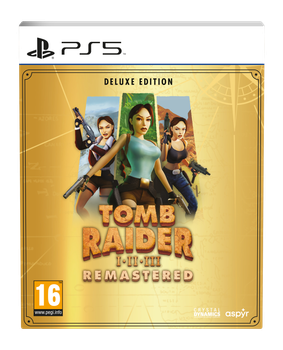 Gra PS5 Tomb Raider I-III Remastered Starring Lara Croft: Deluxe Edition (Blu-ray płyta) (5056635609878)