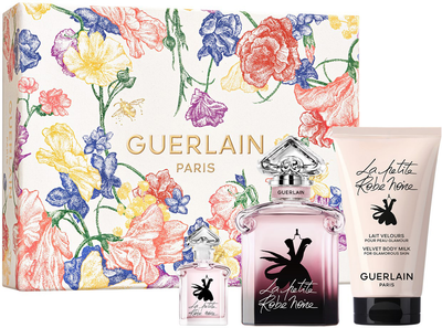 Zestaw damski Guerlain La Petite Robe Noire Woda perfumowana 50 ml + Miniaturka Woda perfumowana 5 ml + Mleczko do ciała 75 ml (3346470148710)