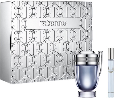 Zestaw męski Paco Rabanne Invictus Woda toaletowa 100 ml + Miniaturka Woda toaletowa 10 ml (3349668626861)