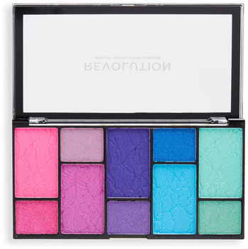 Paleta cieni do powiek Makeup Revolution Reloaded Dimension Shadow Vivid Passio 16.5 g (5057566746601)