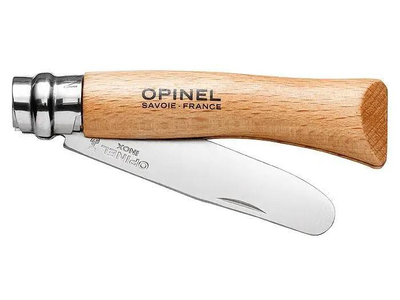 Ніж розкладний 75мм, бук Opinel My First 07 Blister 001221