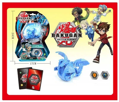 Игровой набор Bakugan Battle planet Трансформер Бакуган Голубой