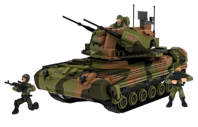 Конструктор военный ЗСУ Gepard IBLOCK Армия 1195 деталей (PL-921-511)