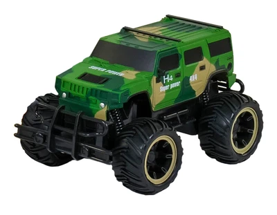 Джип Внедорожник на радиоуправлении Военный Hummer Off Road Зеленый