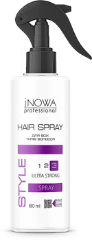 Рідкий лак jNOWA Professional Style ультра сильної фіксації 180 мл