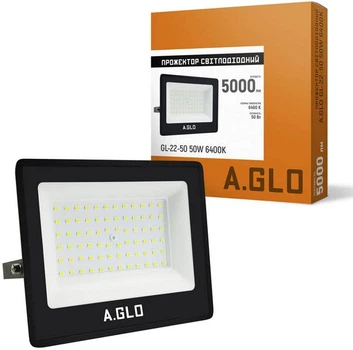 Прожектор світлодіодний A.GLO GL-22-50 50W 6400K