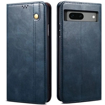 Чохол-книжка з кишеньками UniCase Leather Wallet для Google Pixel 8A - Blue