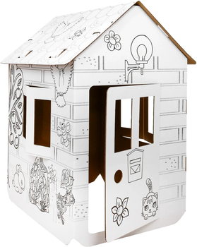 Розмальовка-будиночок Monumi 3D з машинкою XXL (5904921747516)