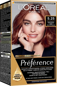 Стійка гель-фарба для волосся L'Oreal Paris Recital Preference 5.25 - Каштановий перламутровий 174 мл (3600010013396)