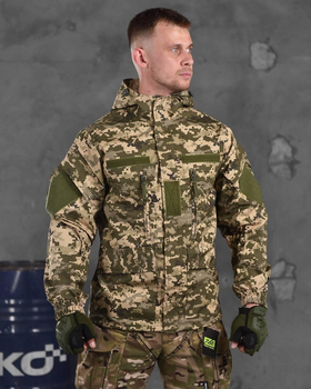 Армейская летняя легкая куртка S пиксель (87576)