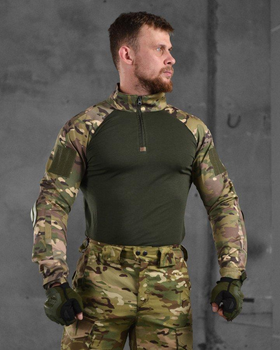 Армейская боевая рубашка убакс с налокотниками XL мультикам (85778)