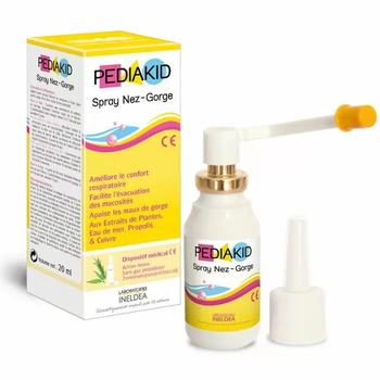 Спрей горло-ніс для дітей, (Spray Nose - Throat), Pediakid, 20 мл (PED-02191)