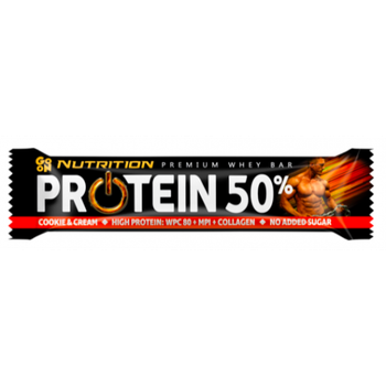 GoOn, Батончик Protein Bar 50%, печиво+крем, 40 г (820083)