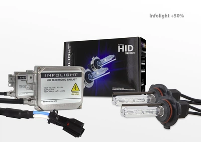 Комплект ксенону Infolight +50% HB4(9006) 6000K