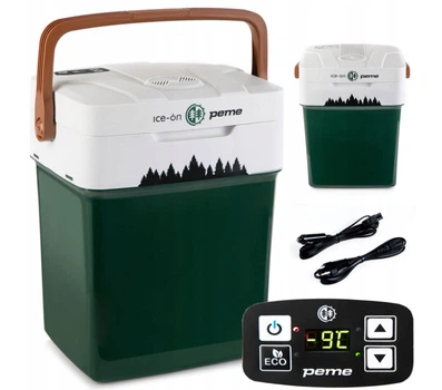 Холодильник туристичний автохолодильник Peme Ice-on 32 26 л 12V / 230V USB Сосновий бір