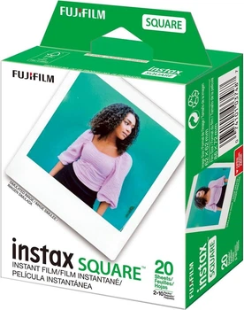 Фотопапір Fujifilm Colorfilm Instax Square (20 знімків) Картриджі для камер Instax Square