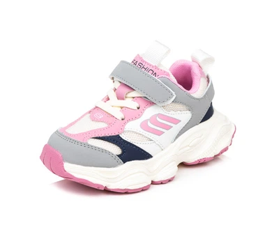 Кроссовки Fashion 255813 біло-рожеві (22-25) Розовый 25